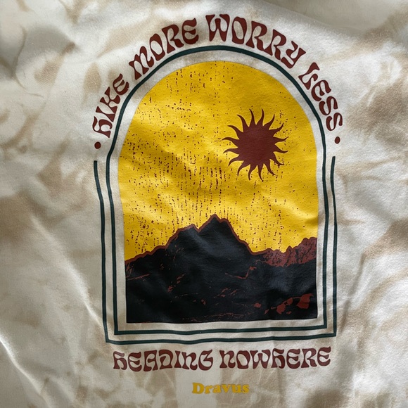 Hike more worry less hoodie - Picture 3 of 5